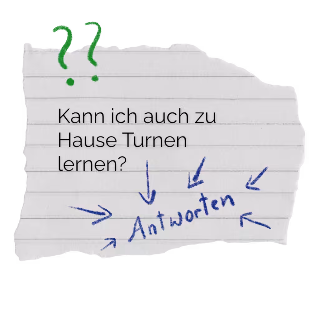 Zuhause Turnen lernen