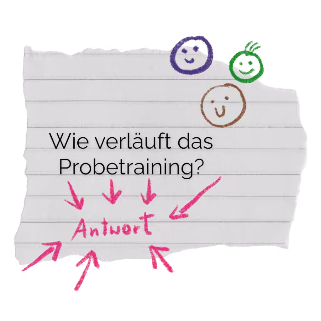 Wie verläuft das Probetraining?